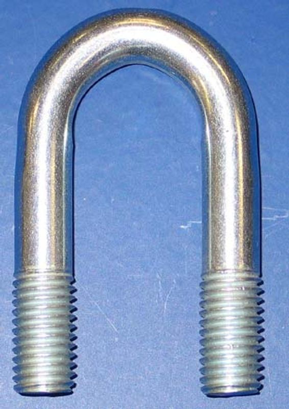 Rundstål u-holder 75mm