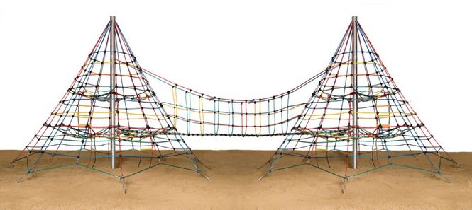 Hovedbilde Klatrepyramide dobbelt 450 cm ...