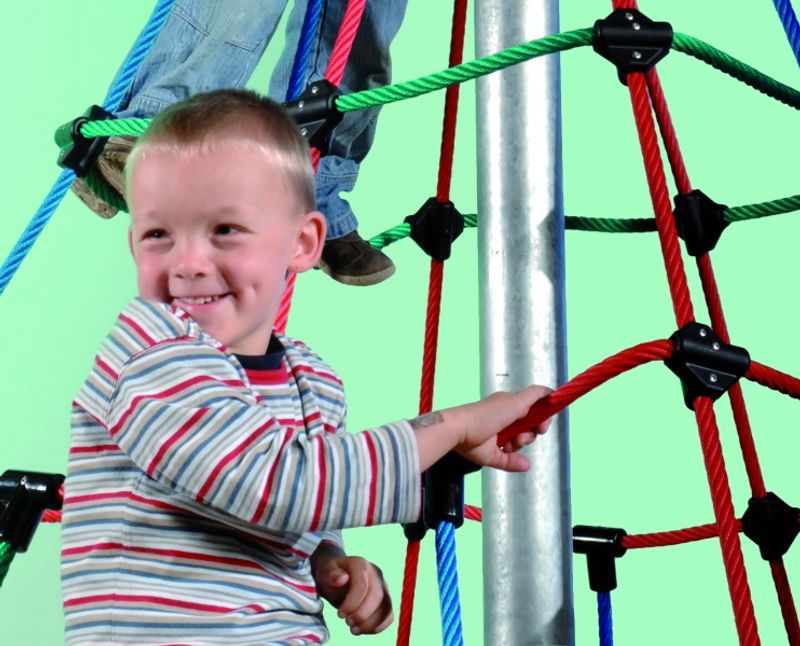 Klatre Pyramide 250 cm statisk