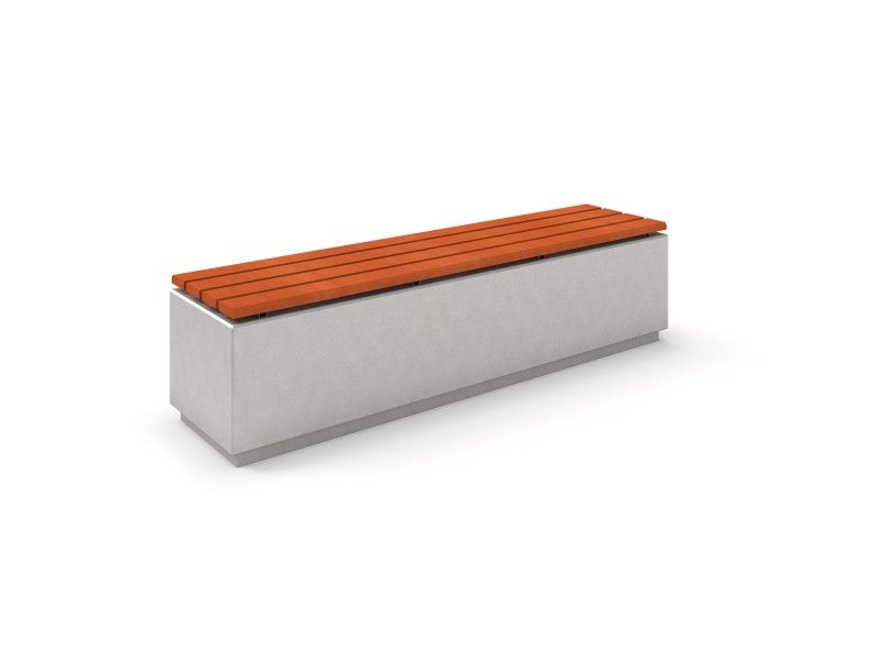 DECO betongbenk nr.4 grå betong